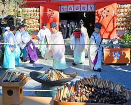 荏柄天神社筆供養