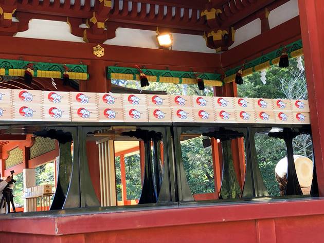 鎌倉節分舞殿の周囲