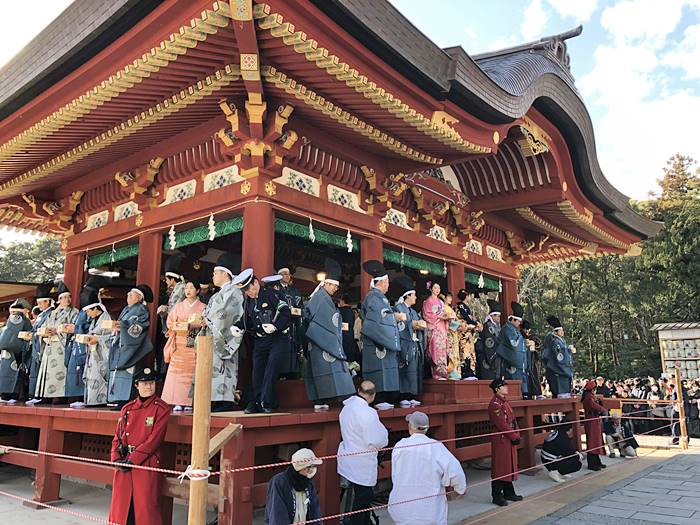 鎌倉節分舞殿めぐり