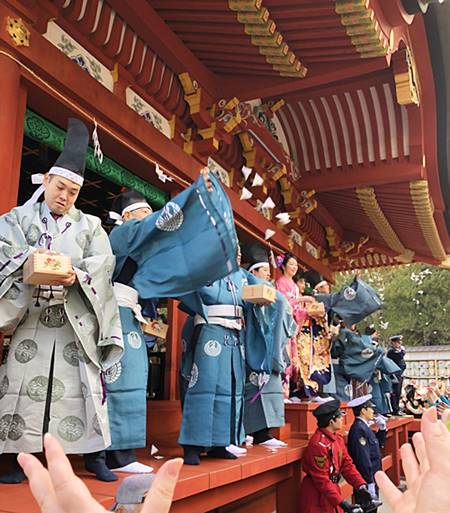 鶴岡八幡宮節分