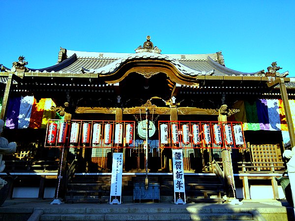 本覚寺前