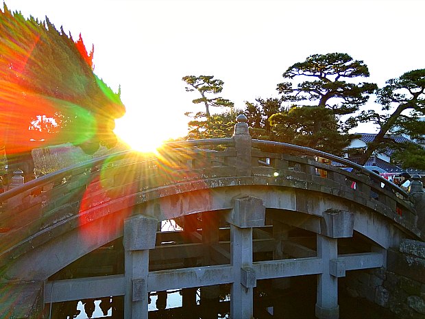 鎌倉八幡宮初日の出