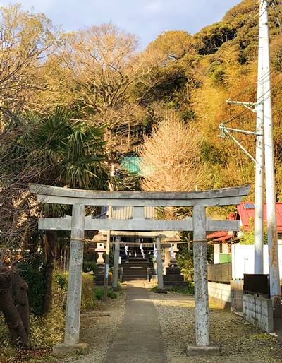 鎌倉五霊神社門