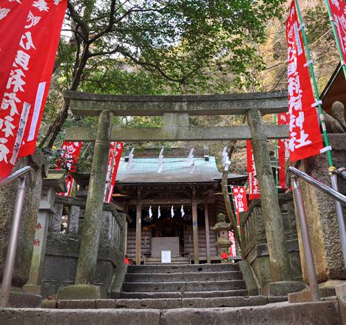 佐助稲荷神社石の鳥居