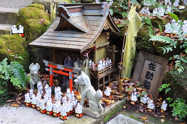 佐助稲荷神社の奉納の祠