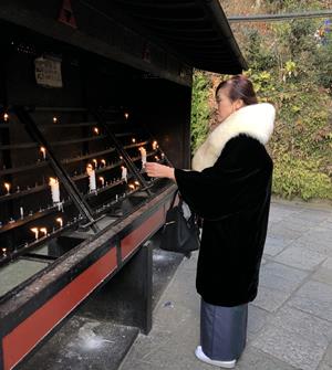 銭新井弁天宇賀福神社お線香