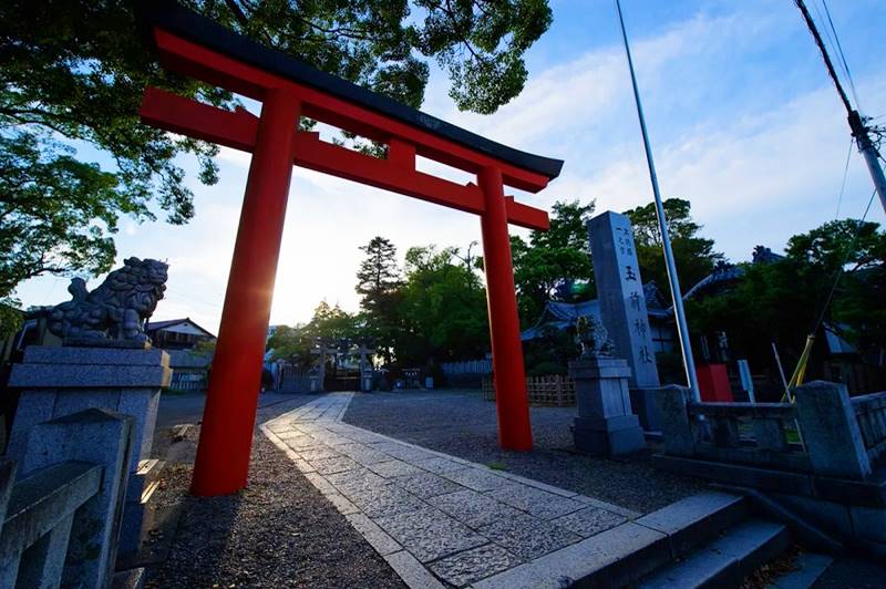 玉前神社レイライン