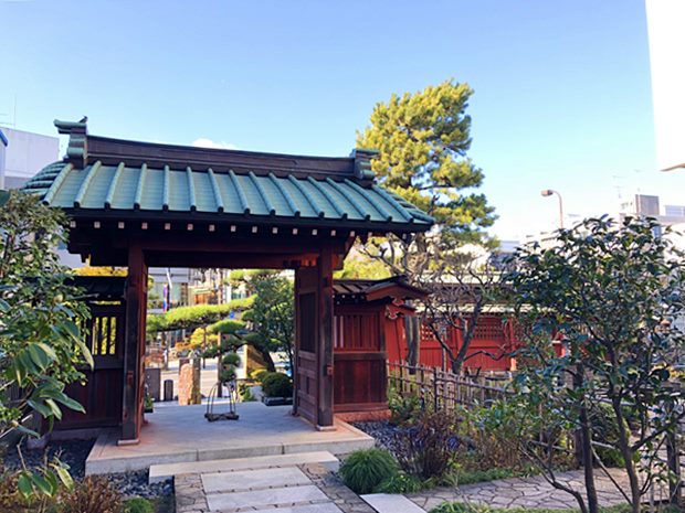 大巧寺山門裏