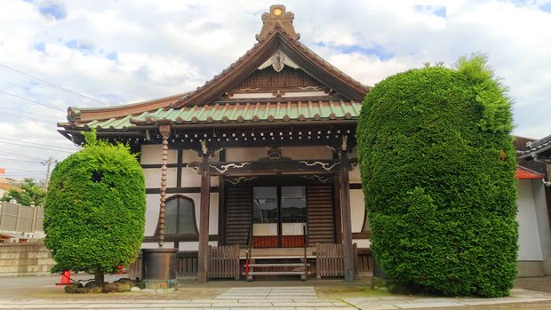 鎌倉延命寺の本堂