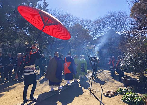 宝戒寺 聖德太子講　式
