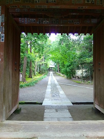 寿福寺門参道