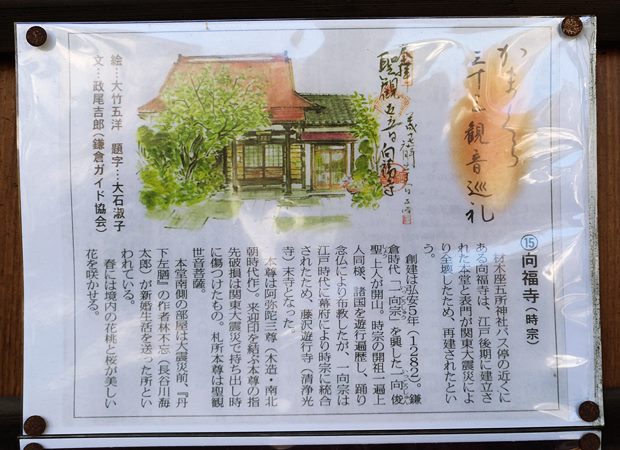 鎌倉向福寺の記事