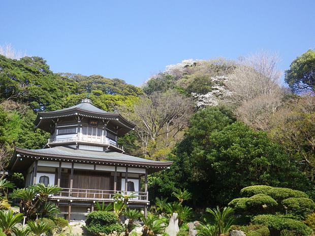 光明寺の記主庭園と大聖閣