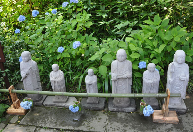 明月院六地蔵