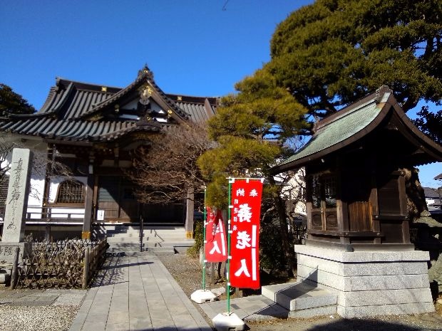 妙隆寺境内