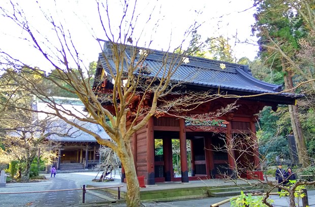 鎌倉妙本寺二天門