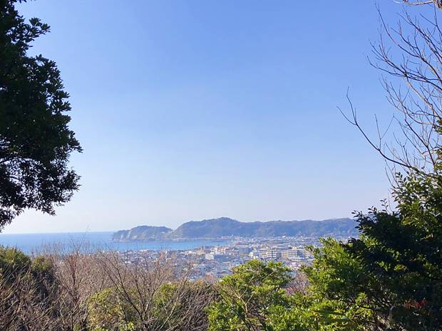 妙法寺護良親王墓の景色