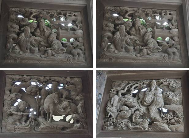 龍口寺山門彫刻