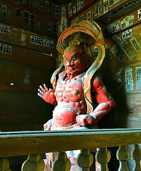 杉本寺山門仁王像