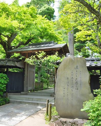 四賀光子の覚山尼の讃歌、流らふる大悲の海によばふこゑ 時をへだててなほたしかなり